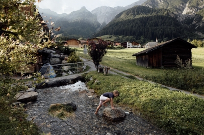 Bild: camping in the mountains