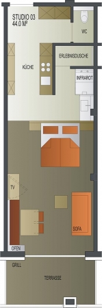 Bild: Grundrisse Studio 3